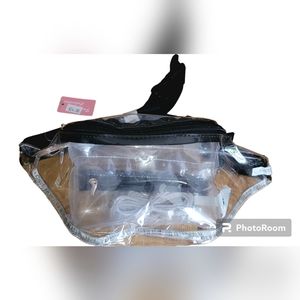 Fashion Collection Clear LED Fanny Pack, comes with charger